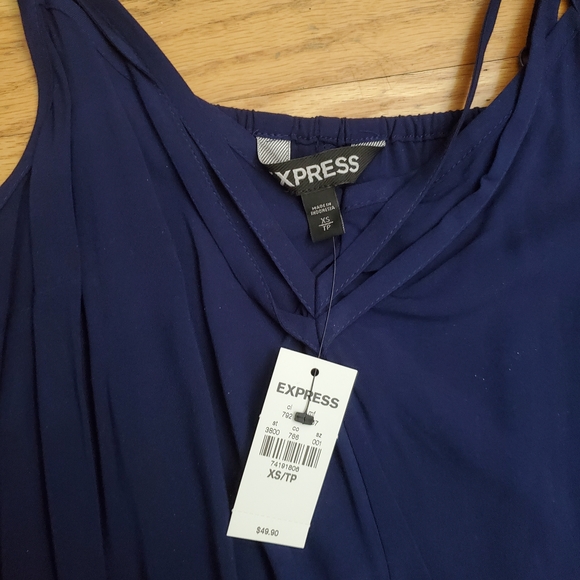 Express Blue Romper - Picture 2 of 6